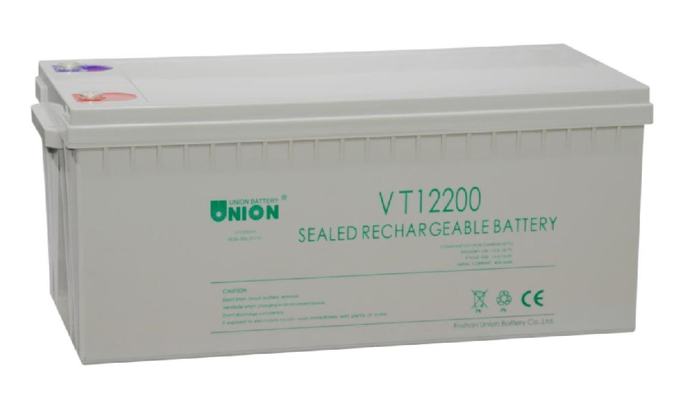 mx122000 12v200ah  UNION 蓄電池